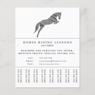 Jumping Horse      Hästtränare Flygblad
