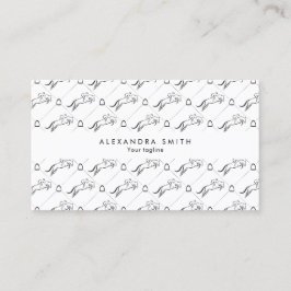 Jumping Horse |  | Hästtränare Visitkort