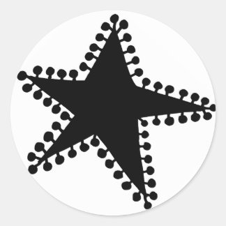 Jumping Jack Runt Klistermärke