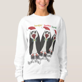 Jumping Jiminy Jul - Funny Penguins T-shirt