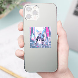 Jumping JK シール|寿司娘 Seal GenerativeAI Klistermärken