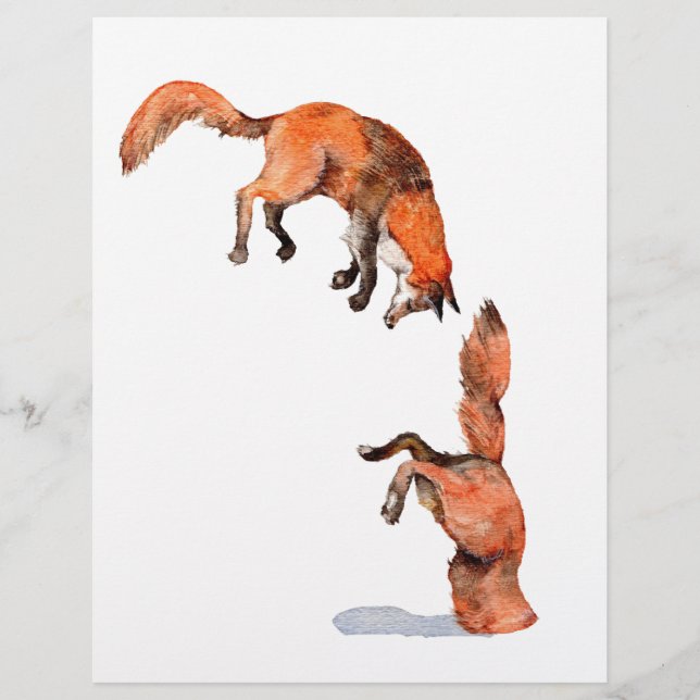 Jumping Red Fox (Framsida)