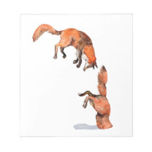 Jumping Red Fox