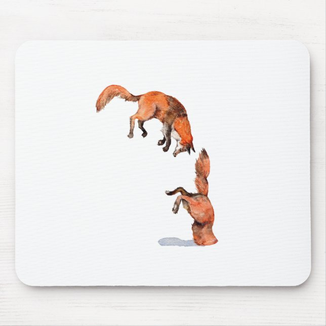 Jumping Red Fox Musmatta (Framsidan)