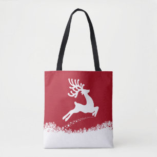 Jumping Reindeer-säckar Tygkasse