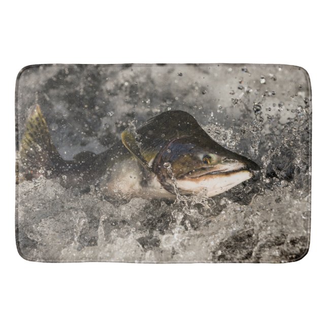 Jumping Salmon Badrumsmatta (Framsidan)