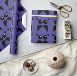 Jumping Spider Ansikte Wrapping Papper Presentpapper