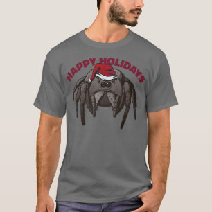 Jumping spider, Phidippus regius, Glad helg C T Shirt
