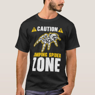 Jumping Spider Zonare Arachnid Tarantula Keeper Sp T Shirt