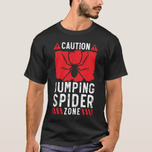 Jumping Spider Zonare Arachnid Tarantula Keeper Sp T Shirt