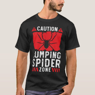 Jumping Spider Zonare Arachnid Tarantula Keeper Sp T Shirt