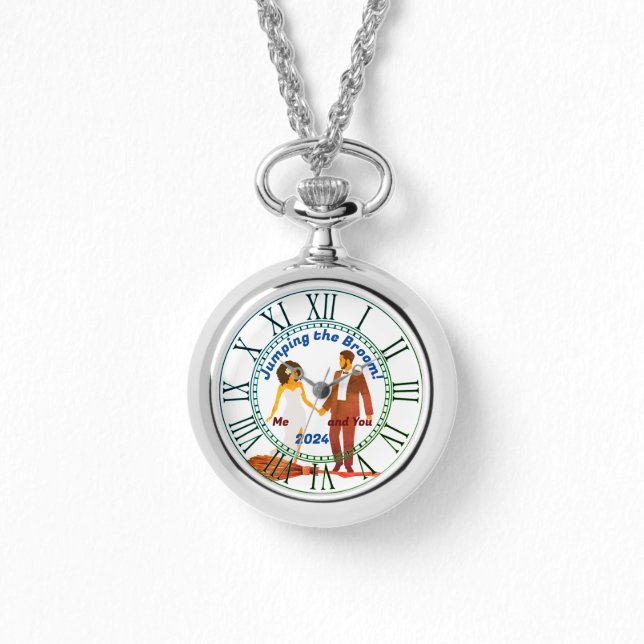 Jumping the Broom Armbandsur (Framsida)