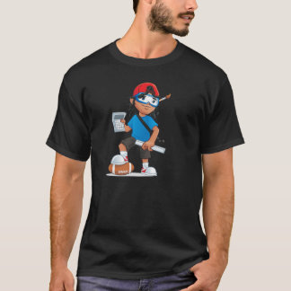 Jumpman maskotutslagsplats t shirt