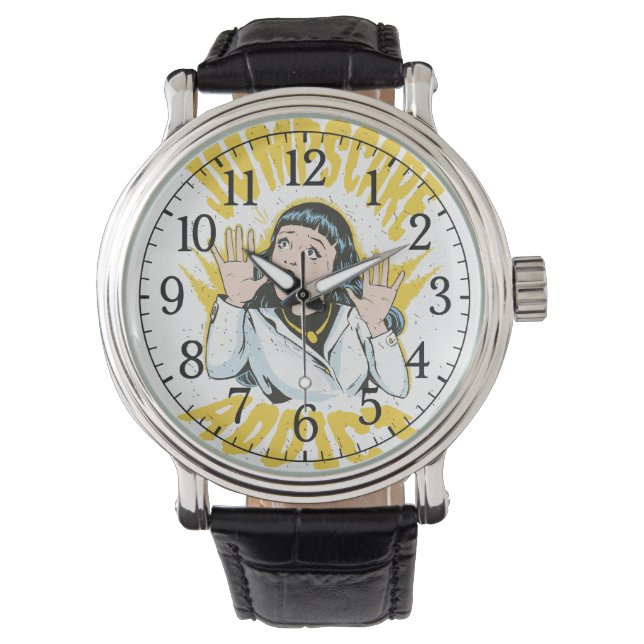  Jumpscare Addict  Armbandsur (Framsida)