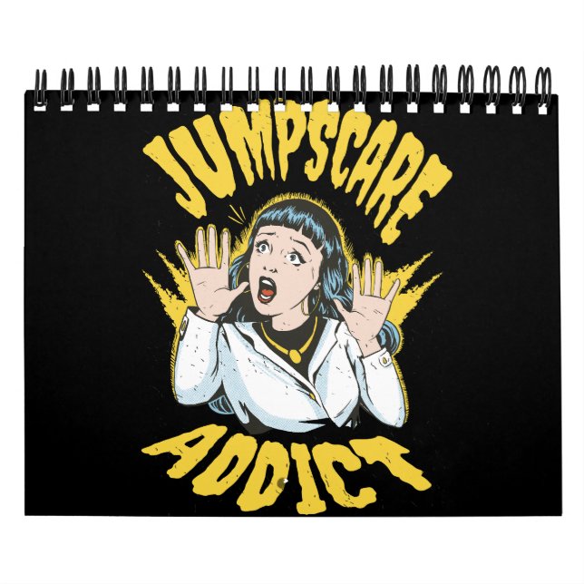  Jumpscare Addict  Kalender (Omslag)