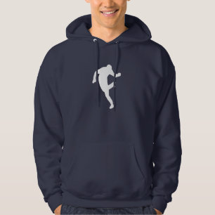 Jumpstyle mörk (marinblå) Hoodie (utan text,
