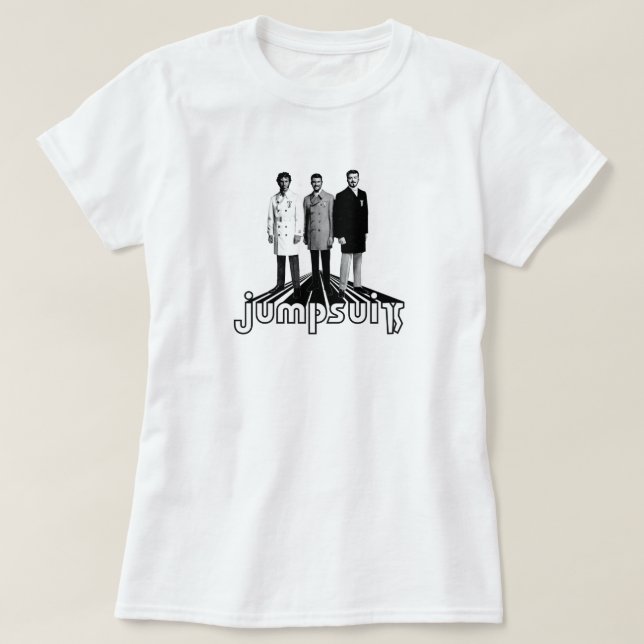 Jumpsuitjippodubblor Tee Shirt (Design framsida)
