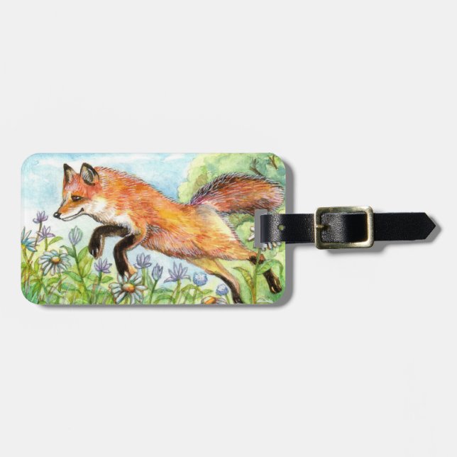 Jumpy Fox Bagagebricka (Horisontell Framsida)