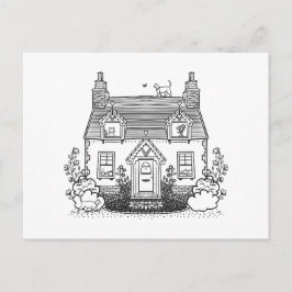 jun house helg vykort