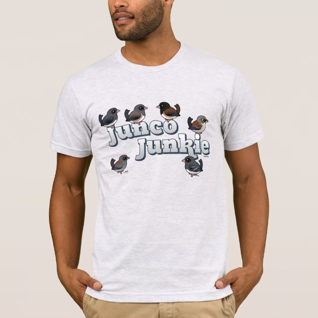 Junco Junkie T Shirt (Framsida)