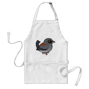 Junco med mörk (röd understödd) förkläde