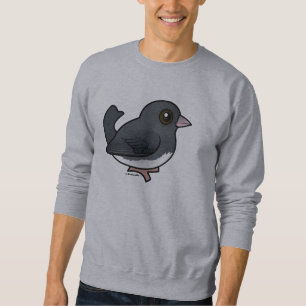 Junco med mörk (skiffer-färgad) lång ärmad tröja