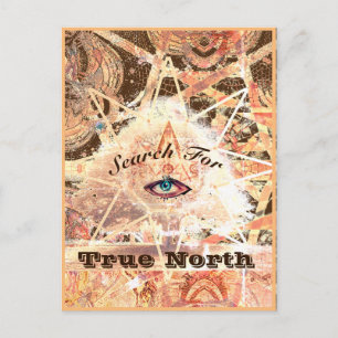 Junction Card No 28: Search for True North Vykort