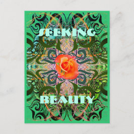 Junction Card No 31: Search Beauty Orange Ro Vykort