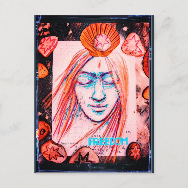 Junction Card No 41: Star of Freedom Vykort (Framsida)