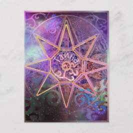 Junction Card No 50: Secret Nebula Star Karta Vykort