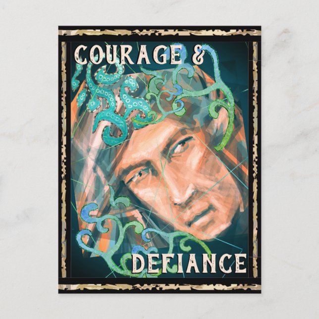 Junction Card No 7: Courance and Defiance Vykort (Framsida)