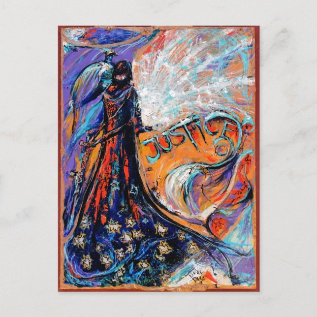 Junction Card nr 23: Justice Vykort (Framsida)