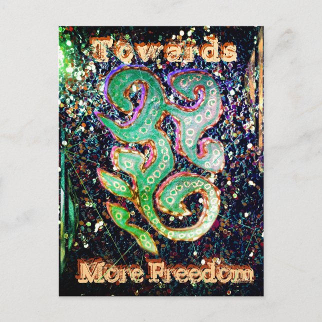 Junction Card nr 30: Towards more Freedom Vykort (Framsida)