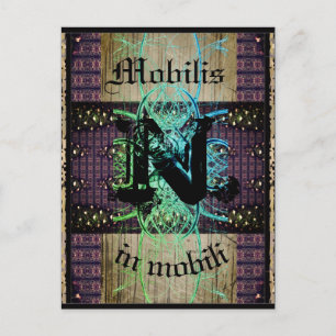 Junction Card nr 9: "Mobilis in Mobi" Fluidity Vykort