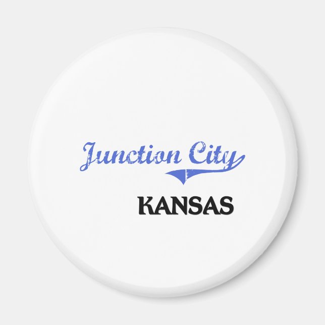 Junction City Kansas City Classic Magnet (Framsidan)