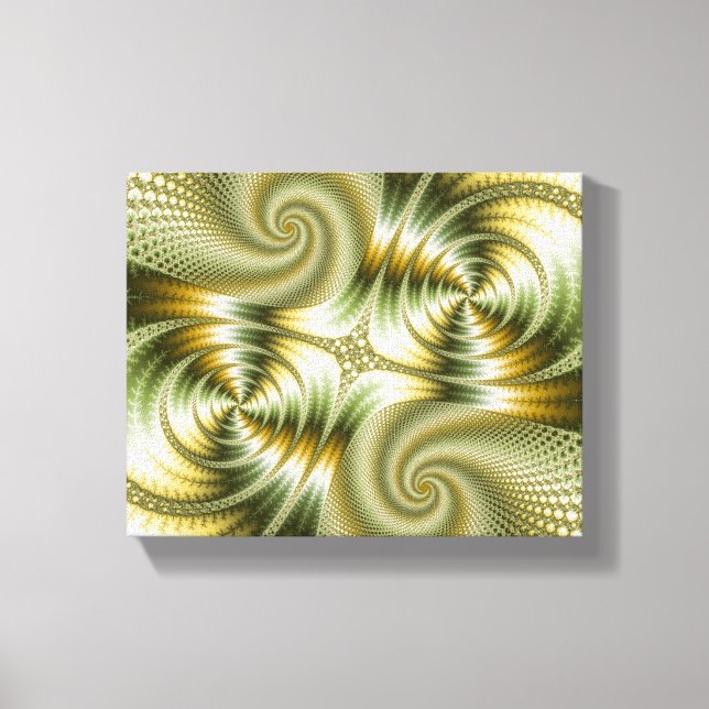 Junction - Mandelbrot Art Canvastryck (Framsida)