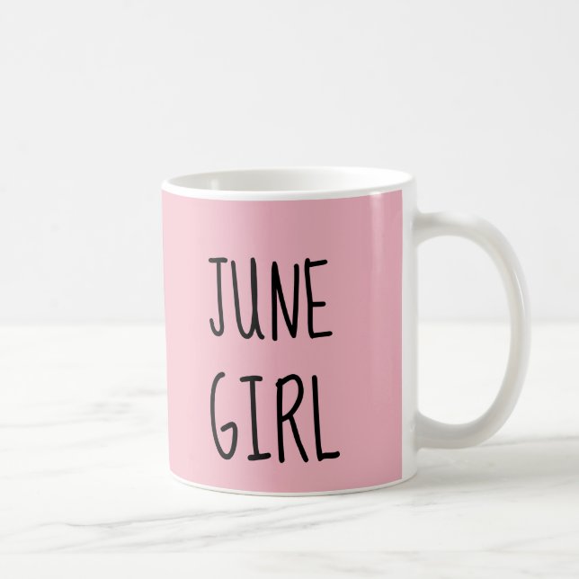 JUNE BIRTHDAY GIRL kaffe koppar (Höger)