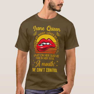 June Birthday Queen T Shirt