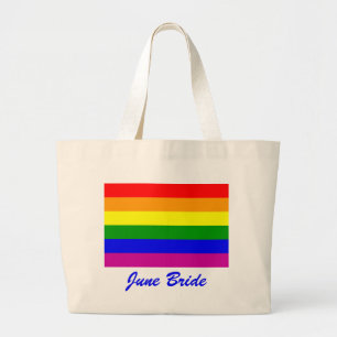 June Bride/Gay pride Jumbo Tygkasse