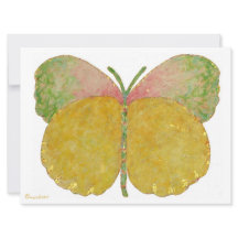 June Butterfly Birth-meddelande