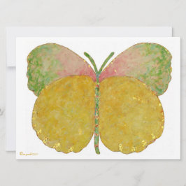 June Butterfly Birth-meddelande Meddelande