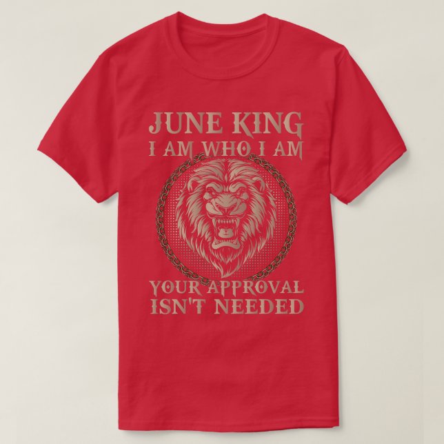 June Kung, jag är den som jag är er bifallare till T Shirt (Design framsida)