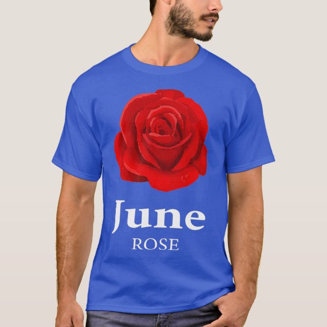 June Ro Anthophile eller Designer T Shirt (Framsida)