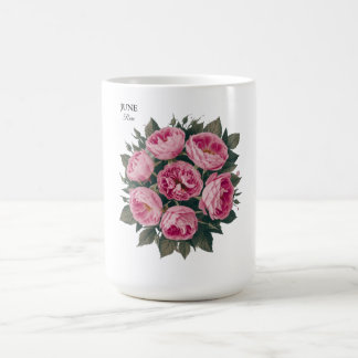 June Ro: Personlig Birthday Bloom Kaffemugg
