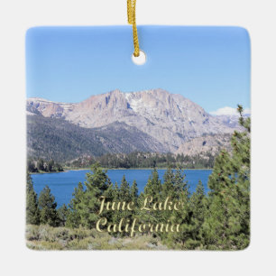 June Sjö, Kalifornien Julgransprydnad Keramik