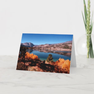 June Sjö, Mammoth California Nature Card Kort