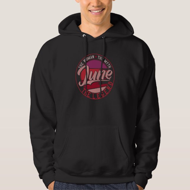 June the Lady of Myth the Legend Hoodie (Framsida)