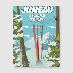 Juneau Alaska Att Skidåk