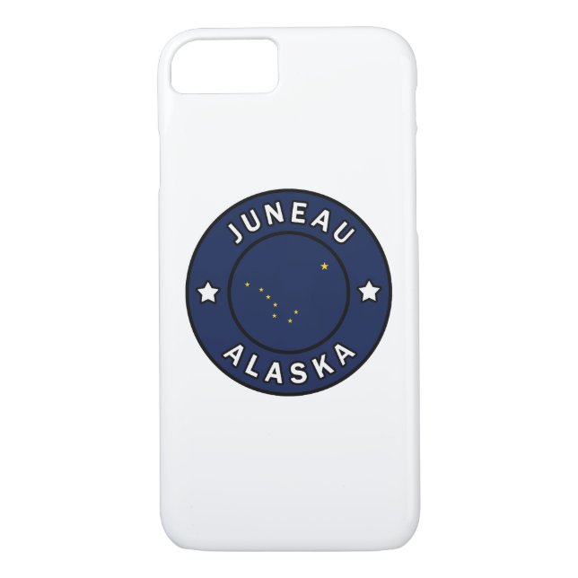 Juneau Alaska Case-Mate iPhone Skal (Baksida)