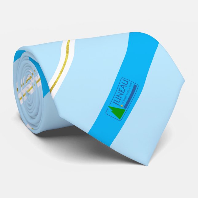 Juneau (Alaska), flagga Neck Tie Slips (Rullad)